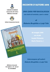 Incontri d’Autore 2018 - Appuntamento alla Scuola Primaria lunedì 28 maggio 2018, ore 15.00