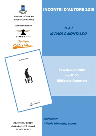 Incontri d’Autore 2019: “H & J” di Paolo Montaldo